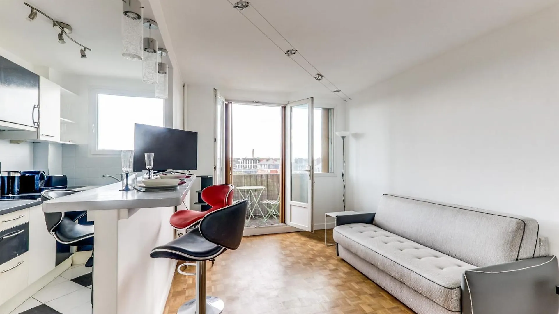 Appartement Avec Balcon Vue Degagee Párizs